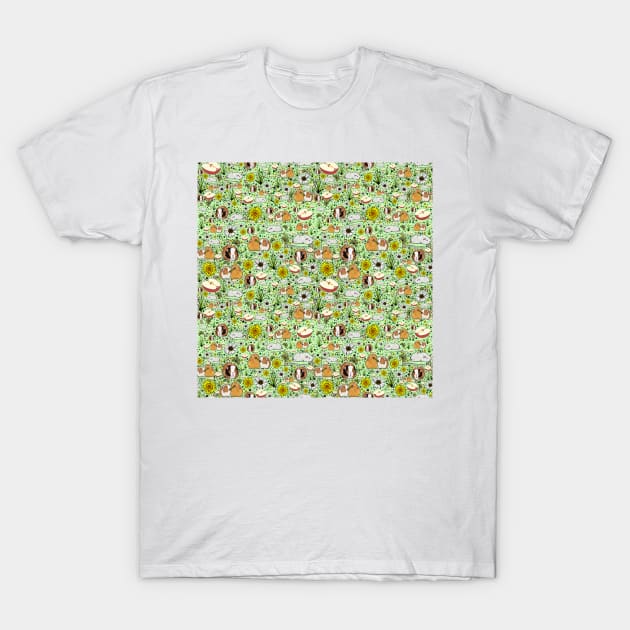 Guinea pigs T-Shirt by nemki